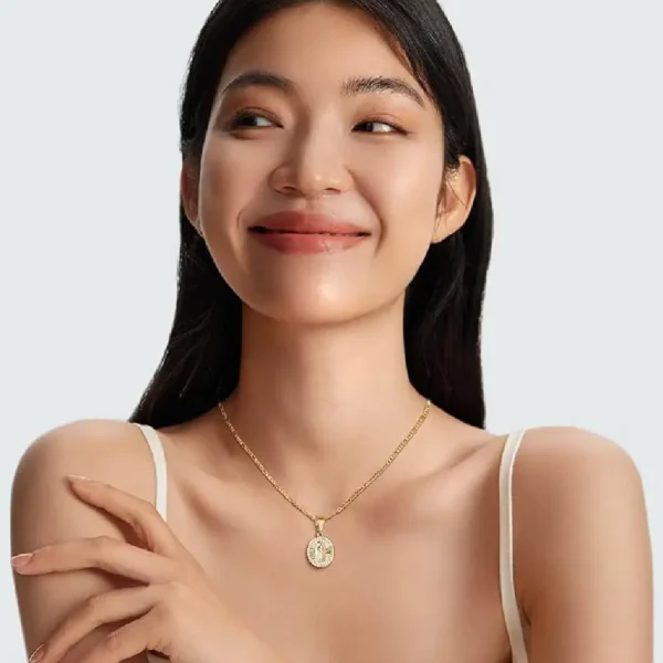 Collar de la Virgen de Guadalupe en Baño de Oro 14K - Joyería con Fe y Elegancia - Image 4