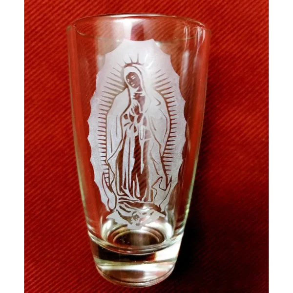 Vaso Grabado Virgen de Guadalupe - Personalizable con Nombre - Image 4
