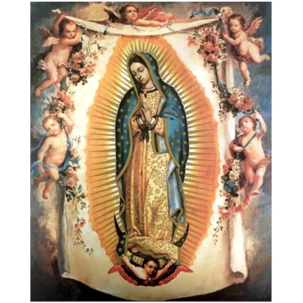 Taza de Cerámica Virgen de Guadalupe con Ángel - 11 oz (325 ml) - Image 3