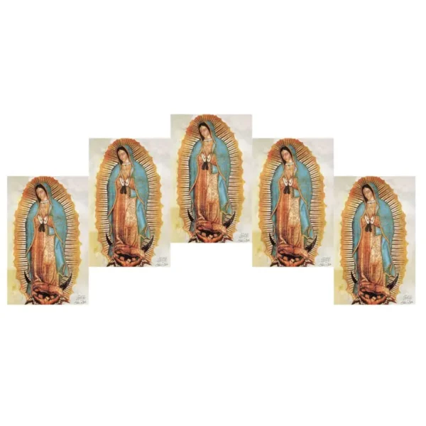 Our Lady of Guadalupe words to Juan Diego Prayer Cards 5 Pack