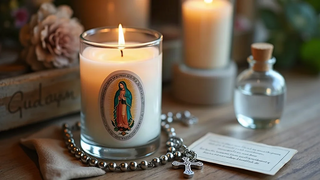 How to Set Up an Authentic Home Altar for Our Lady of Guadalupe: Candles, Rebozos & Decor - Sacred Detail