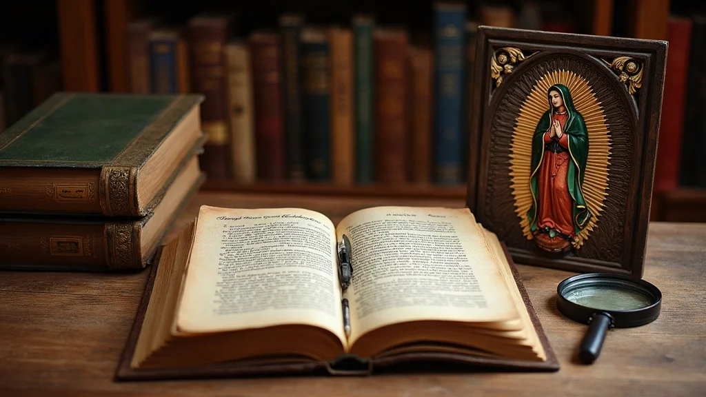 The Secret Symbolism of Our Lady of Guadalupe: The Stars, Crescent Moon, Sun & Angel Decoded - Altar Setting