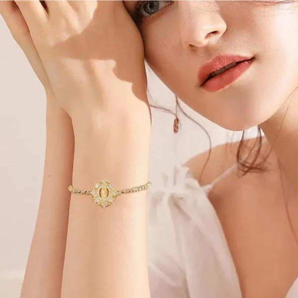 Pulsera Virgen de Guadalupe - Joyería Devocional en Baño de Oro - Image 6