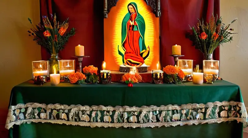 Altar decorado
