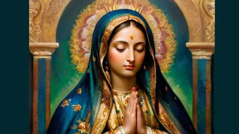 Virgen de Guadalupe, serenidad y oración