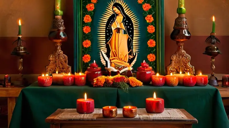 Sala cálida y vibrante