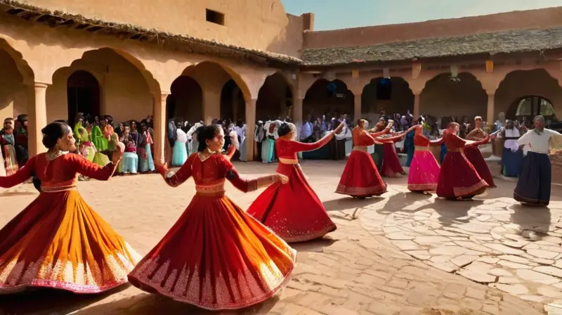 Celebración vibrante de diversidad y tradición