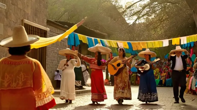 Celebración vibrante llena de música y alegría