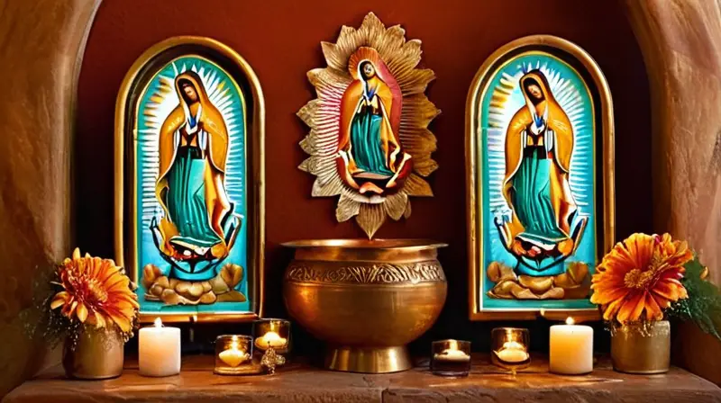 Altar impresionante lleno de reverencia y belleza