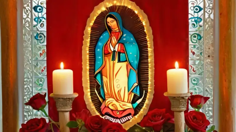 Santuario vibrante lleno de fe y color