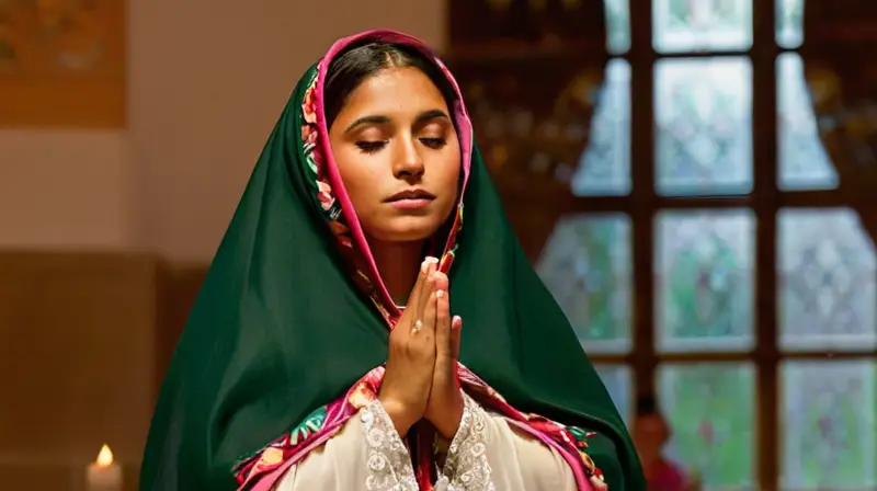 Virgen de Guadalupe: colorida, reverente y conectada