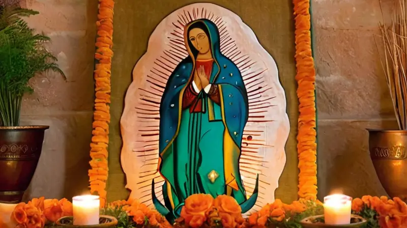 Celebración vibrante de devoción y comunidad