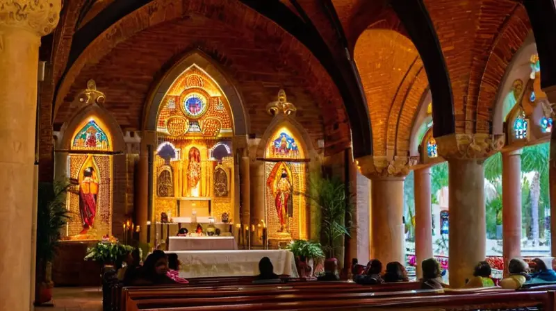 Basilica majestuosa llena de arte y devoción