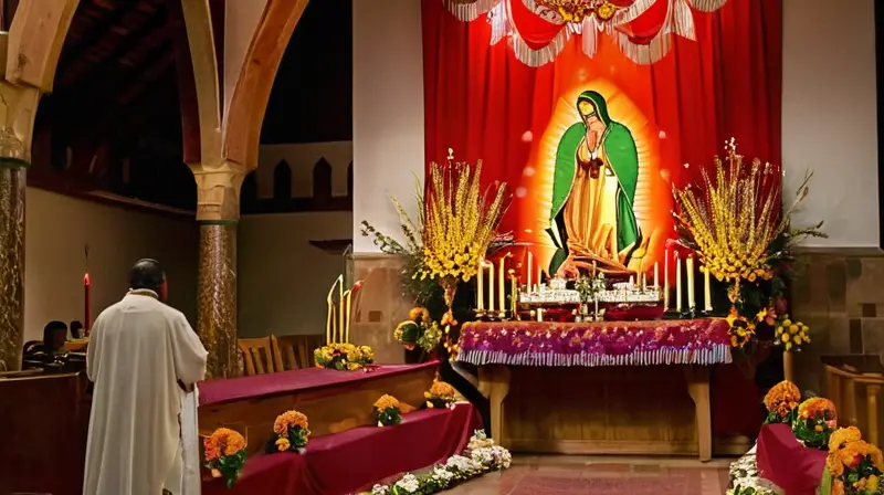 Altar vibrante, unión y celebración comunitaria