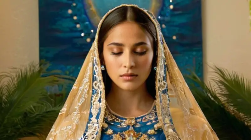 Virgen de Guadalupe, serena y radiante