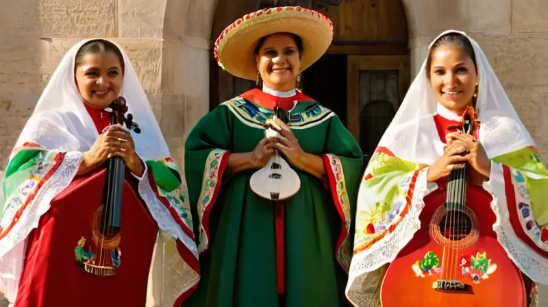 Música mariachi crea un ambiente de celebración