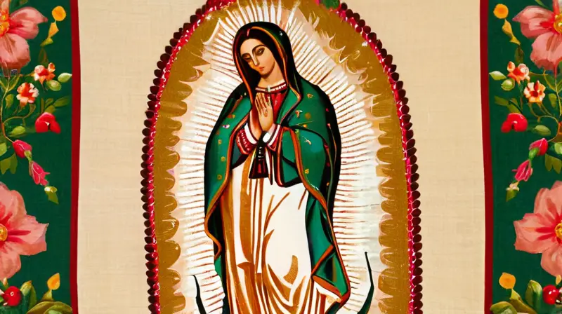 Virgen de Guadalupe, paz y belleza etérea