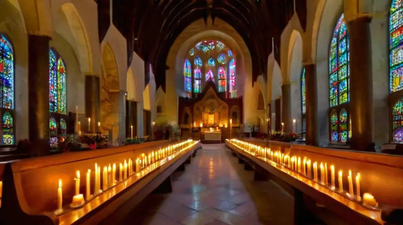 Iglesia imponente llena de espiritualidad y serenidad