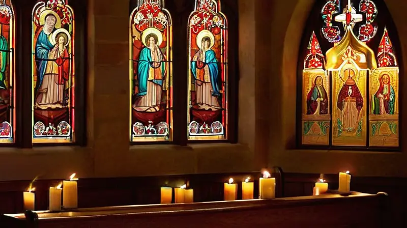 Iglesia vibrante llena de luz y unidad