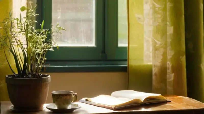 Un acogedor rincón de lectura y luz