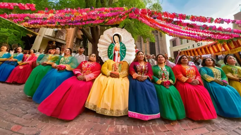 Celebración vibrante con cultura y unidad